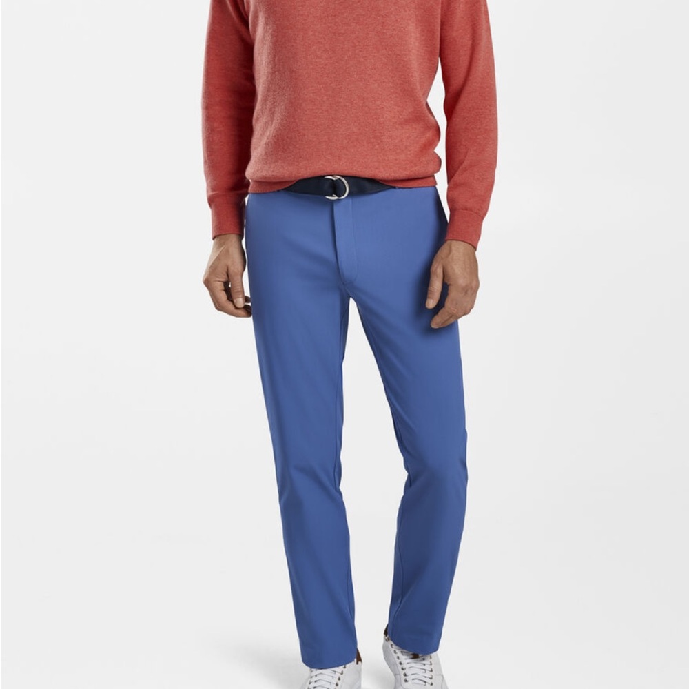 Peter Millar Crown Crafted Surge Performance Blue Golf Pants 44X32